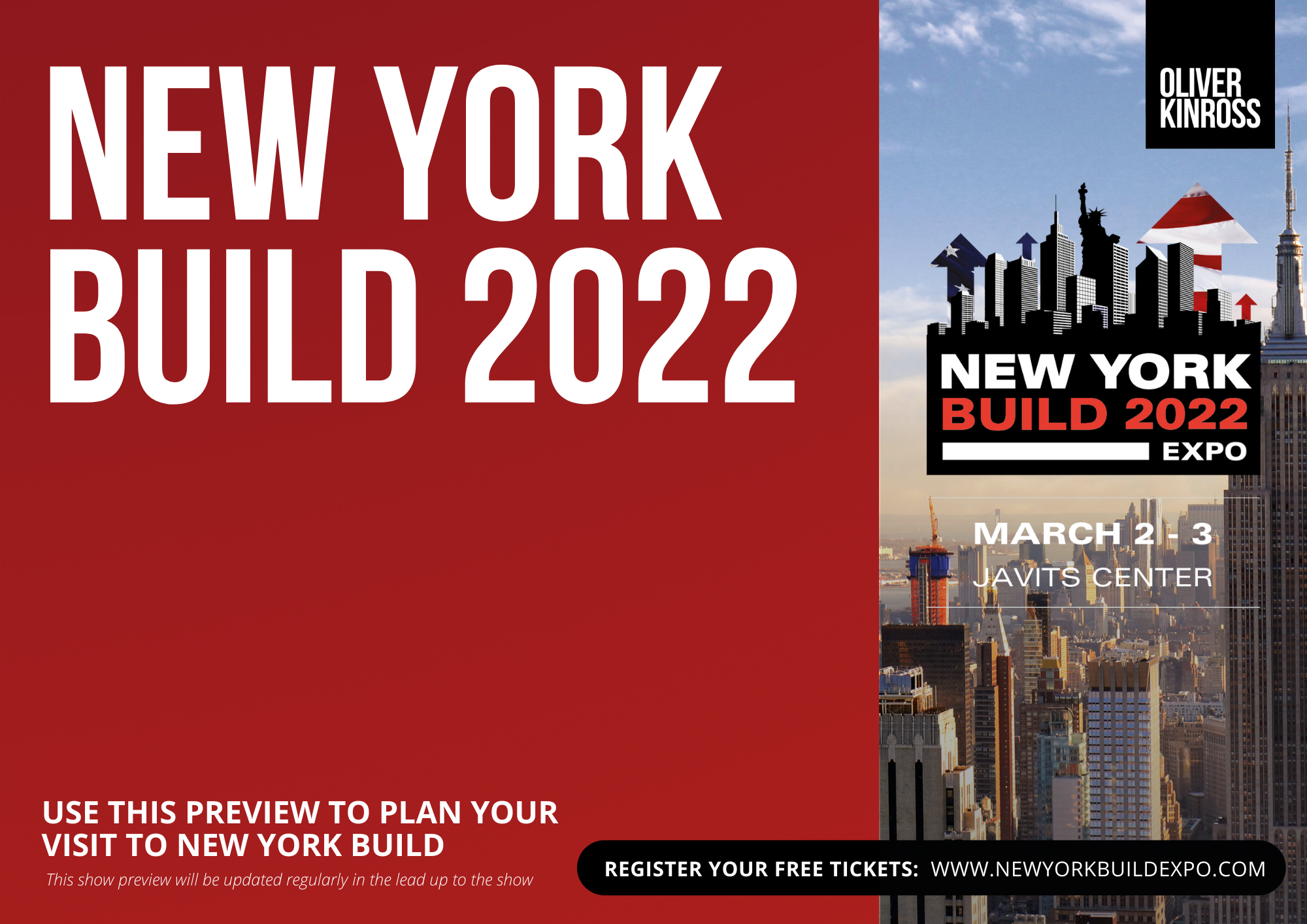 New York Build’s Show Preview Now Live!